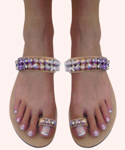 Athena Sandal / Aurora Borealis