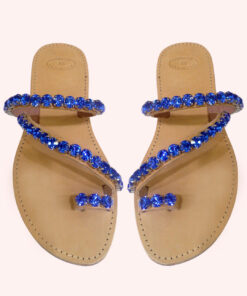 Zig Zag Sandal / Majestic Blue
